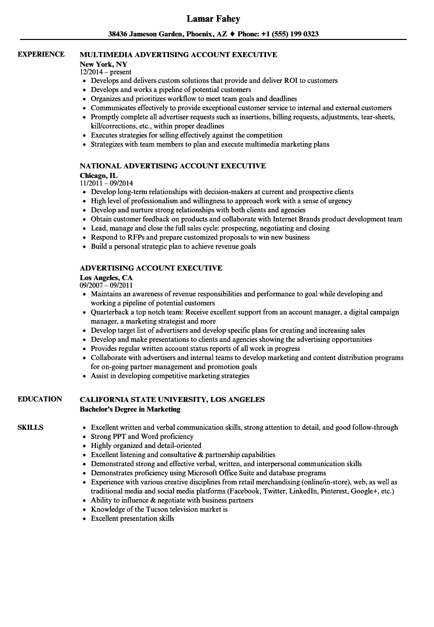 Accounting Executive Resume Template | | Mt Home Arts