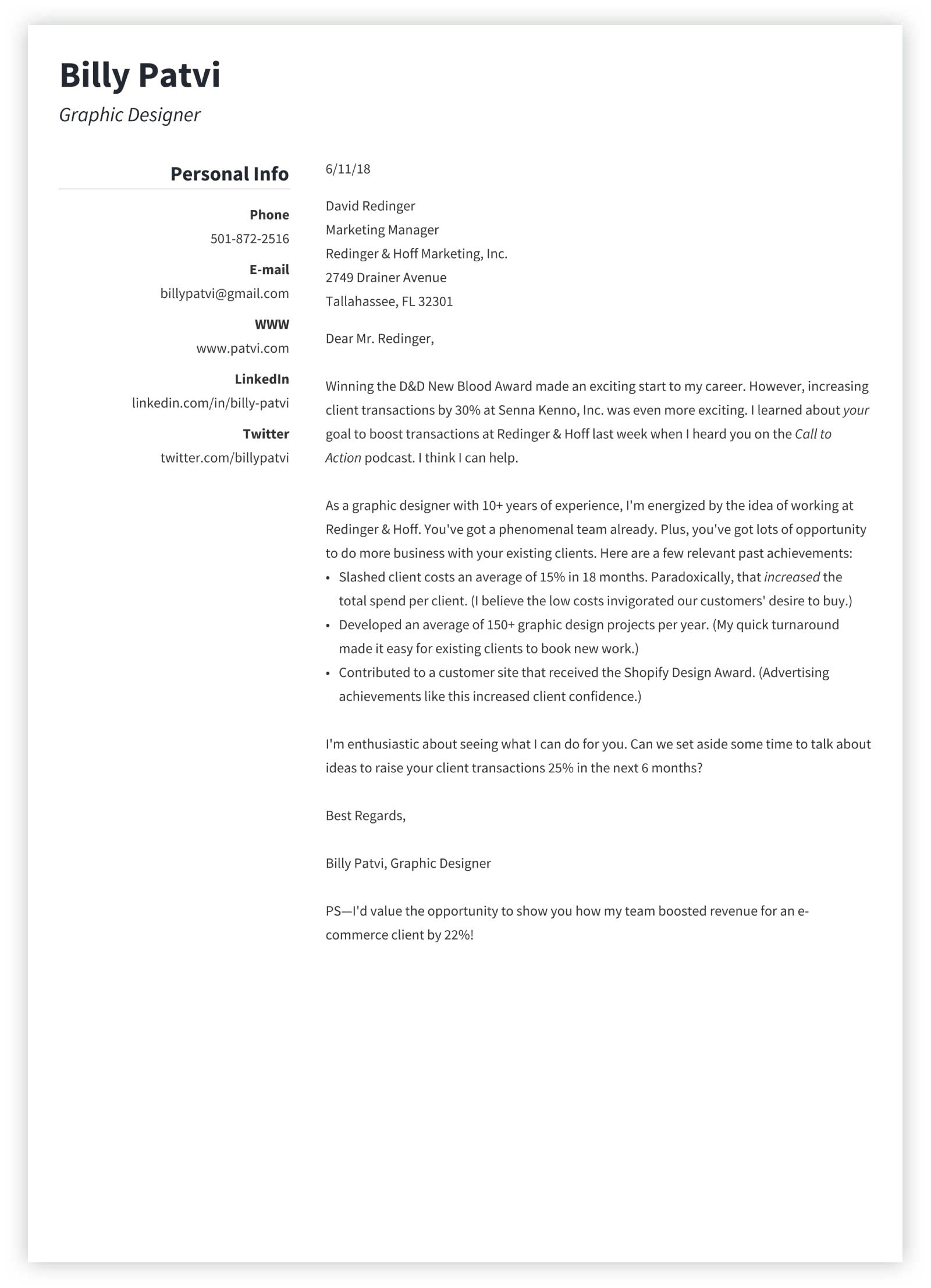 Best Cover Letter Samples For Job Application | | Mt Home Arts