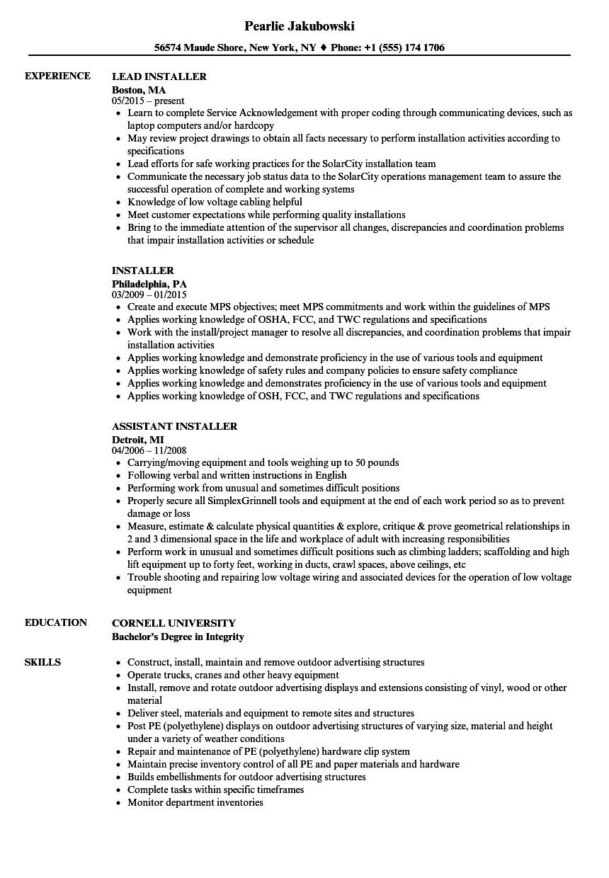 Carpet Installer Job Description For Resume Mt Home Arts