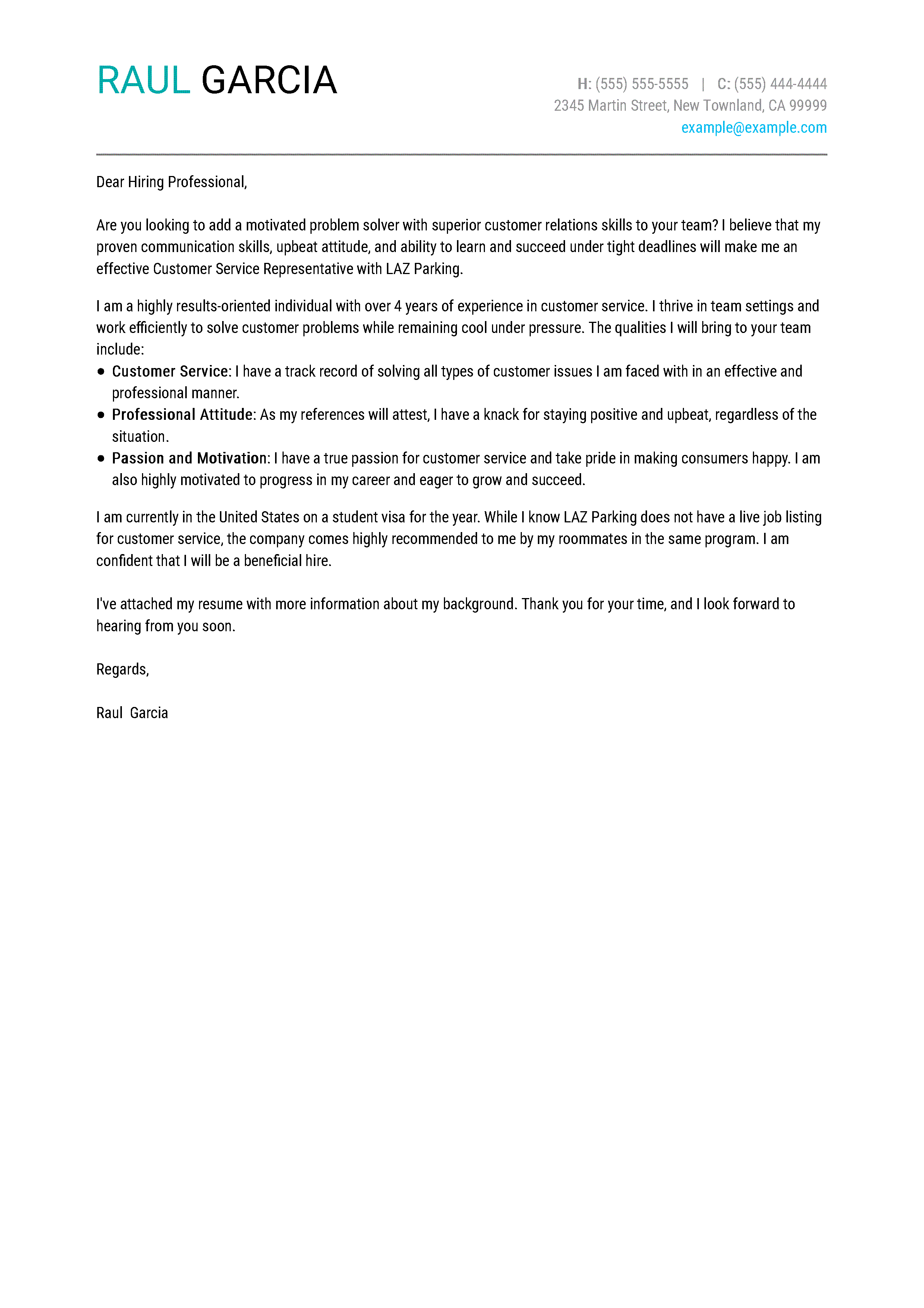 Housekeeping Cover Letter Sample from mthomearts.com