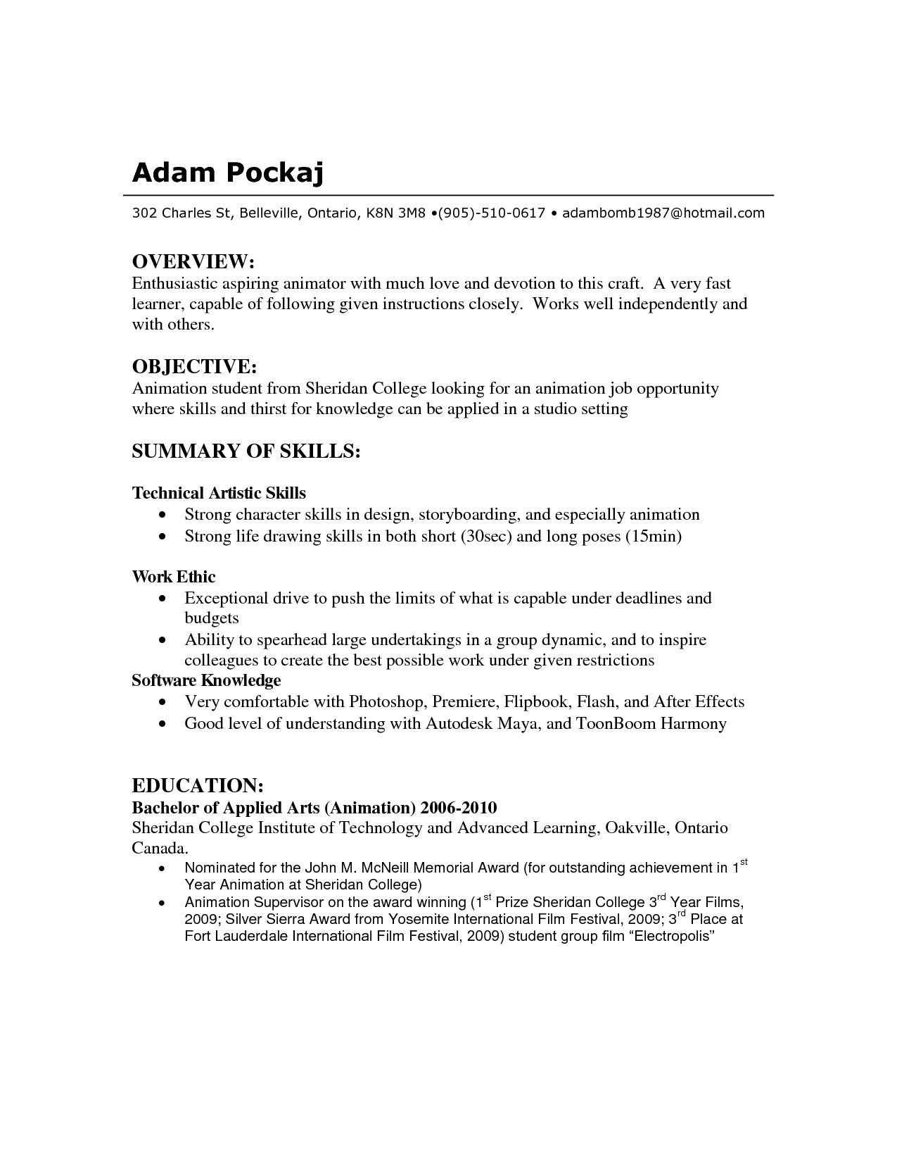 Sample Resume For Applying Abroad As Factory Worker Sutajoyo