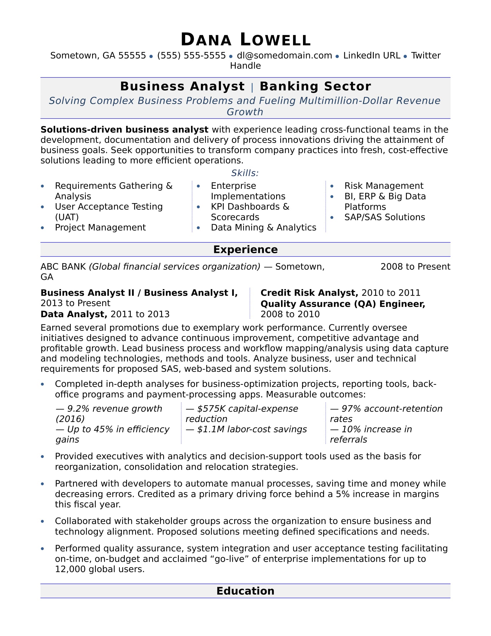 resume companies