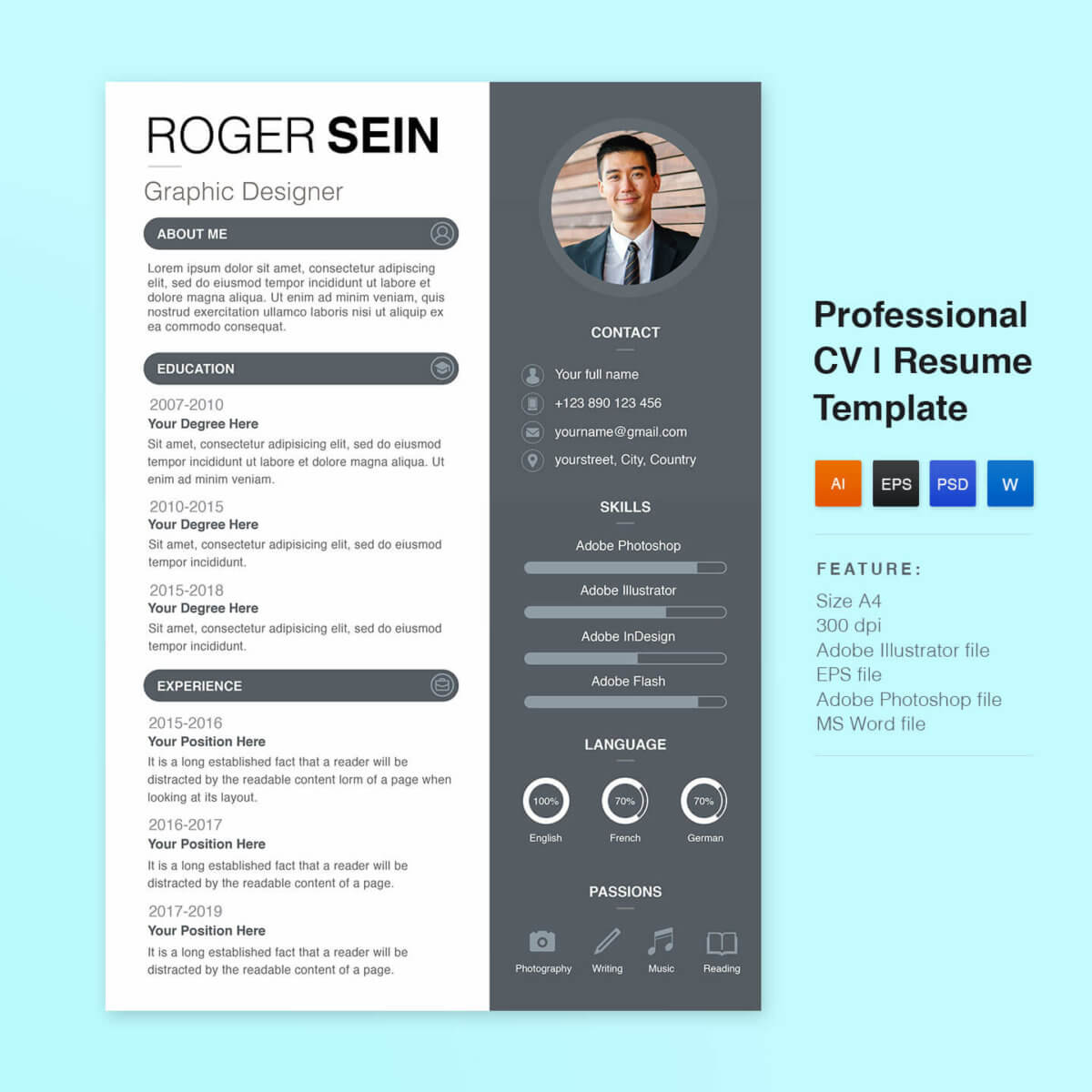 Free Download Template For Resume from mthomearts.com
