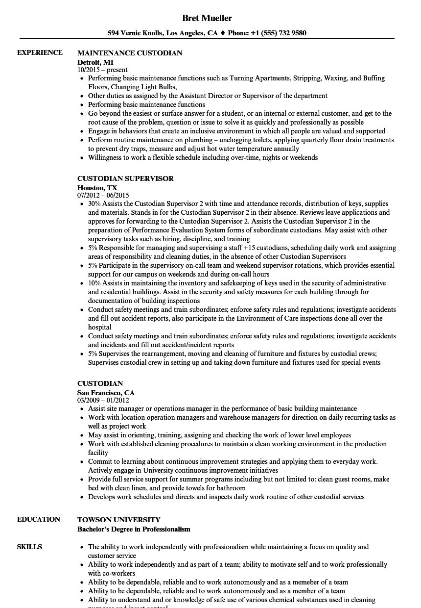 custodian-resume-samples-mt-home-arts