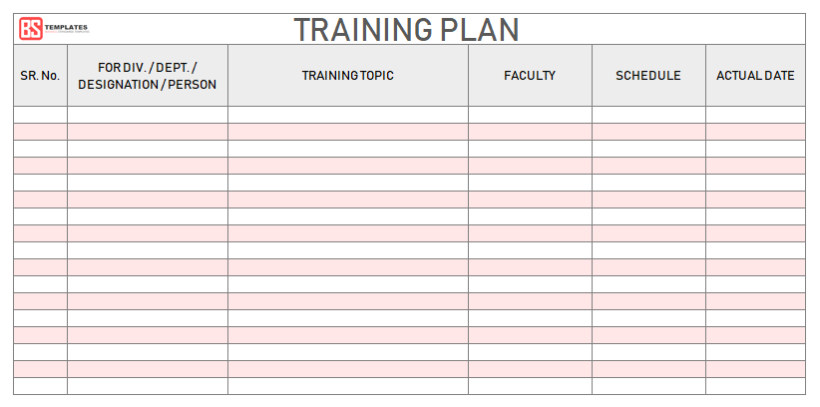 free-new-employee-training-plan-template