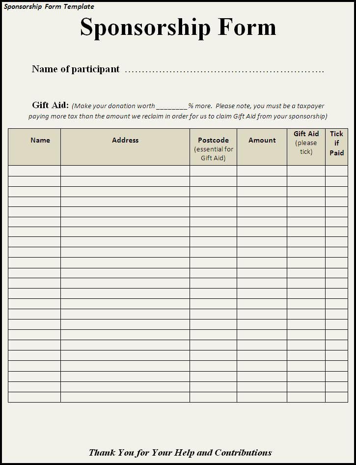 Pledge Form Template Word from mthomearts.com