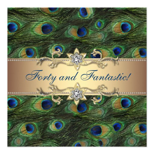 Peacock Invitations Template Free from mthomearts.com