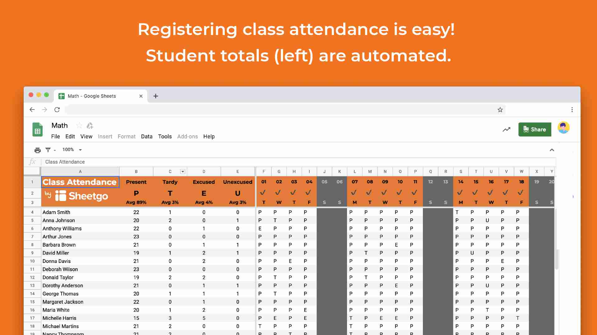 google-sheets-attendance-template-mt-home-arts