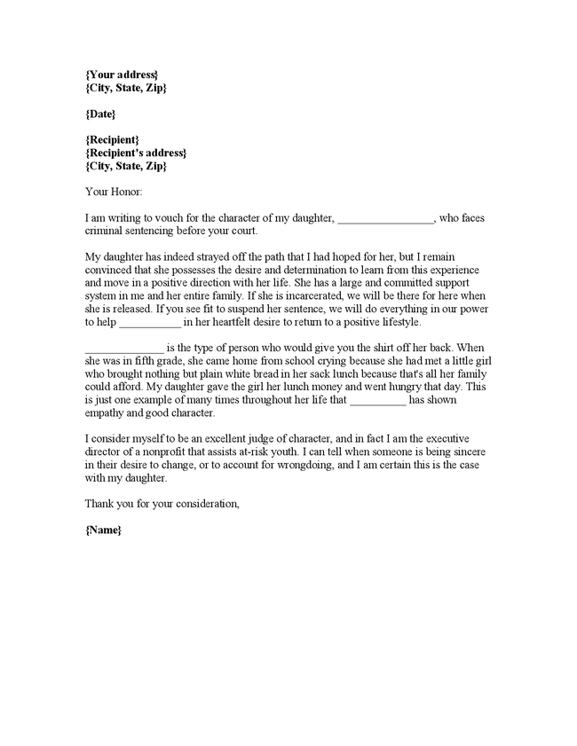 character reference letter example